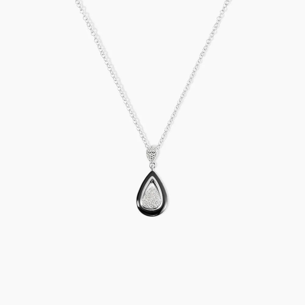 Collier Marina Cera Argent Blanc Céramique Et Oxyde De Zirconium|Marc Orian Best