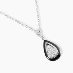 Collier Marina Cera Argent Blanc Céramique Et Oxyde De Zirconium|Marc Orian Best