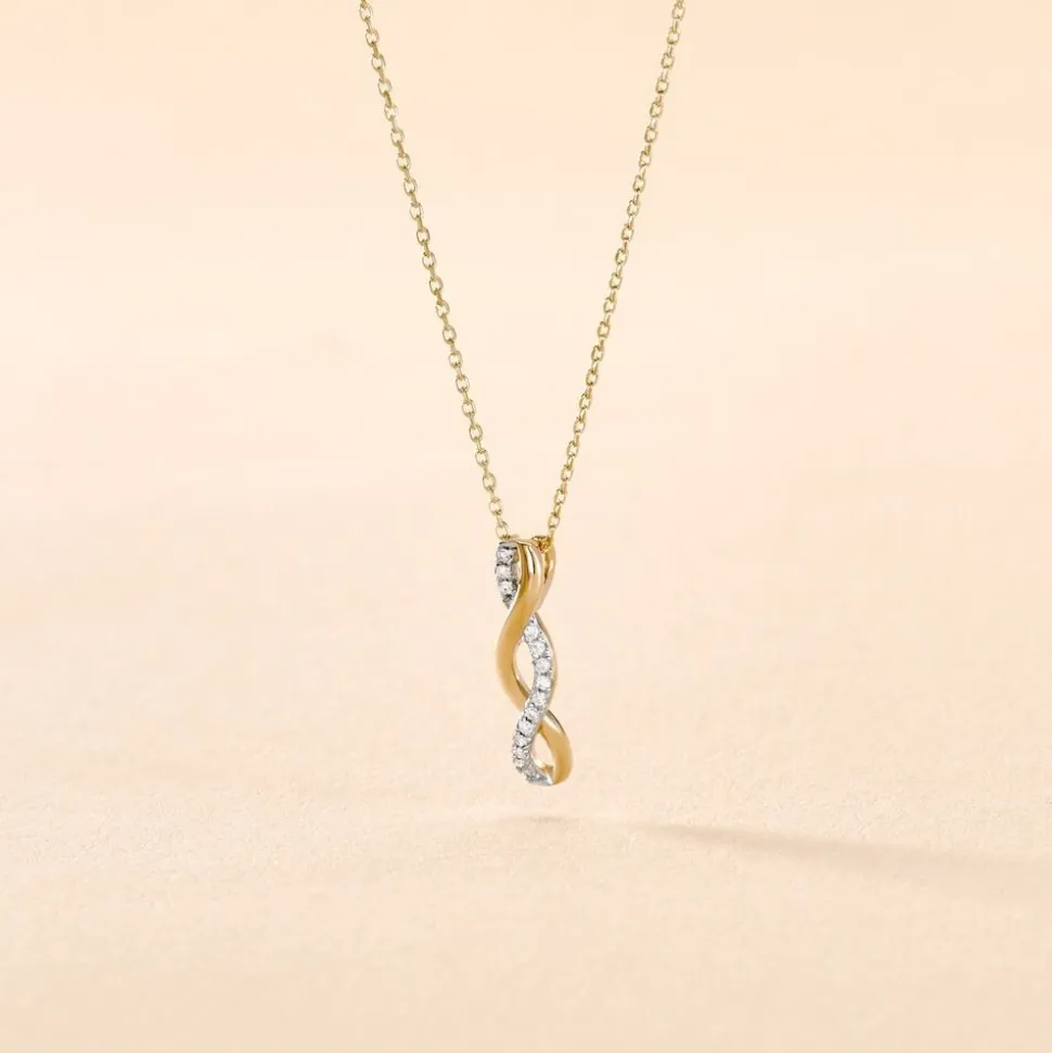 Collier Marina Ea Or Jaune Diamant