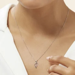 Collier Marnie Or Blanc Diamant