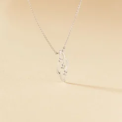 Collier Marnie Or Blanc Diamant