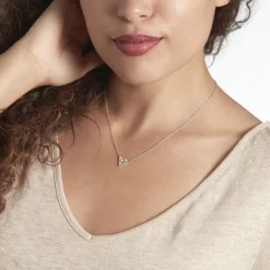 Collier Mathilde Argent Blanc Oxyde De Zirconium|Marc Orian Discount