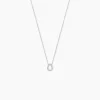 Collier Maude Or Blanc Diamant