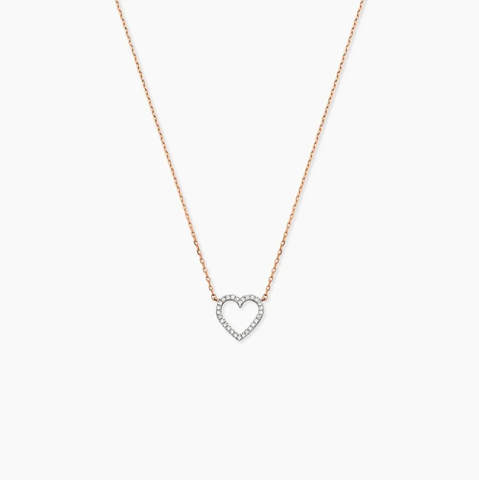 Collier Maude Or Rose Diamant