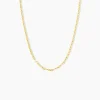 Collier Mauricette Acier Jaune|Marc Orian Hot