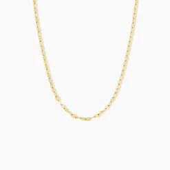 Collier Mauricette Acier Jaune|Marc Orian Hot