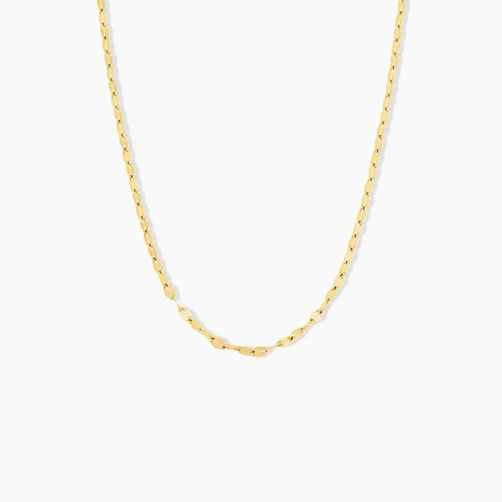 Collier Mauricette Acier Jaune|Marc Orian Hot