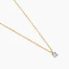 Collier Mei Or Jaune Diamant