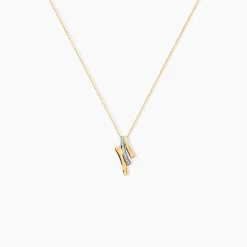Collier Melia Or Jaune Diamant