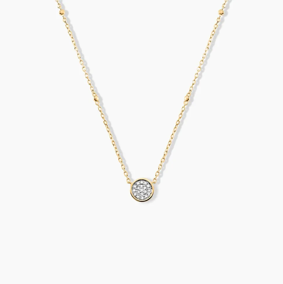 Collier Melisane Or Jaune Diamant