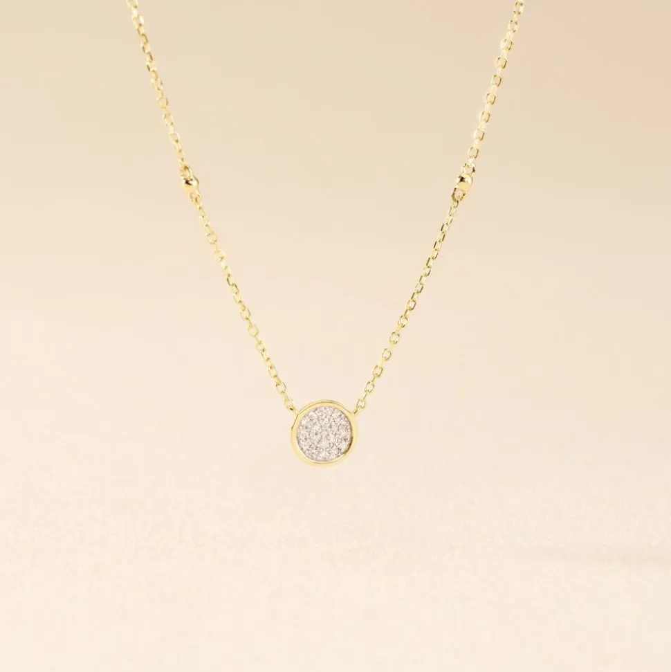 Collier Melisane Or Jaune Diamant
