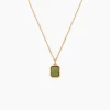 Collier Memory Plaqué Or Jaune Aventurine|Marc Orian New