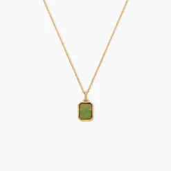 Collier Memory Plaqué Or Jaune Aventurine|Marc Orian New