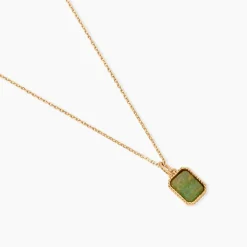 Collier Memory Plaqué Or Jaune Aventurine|Marc Orian New
