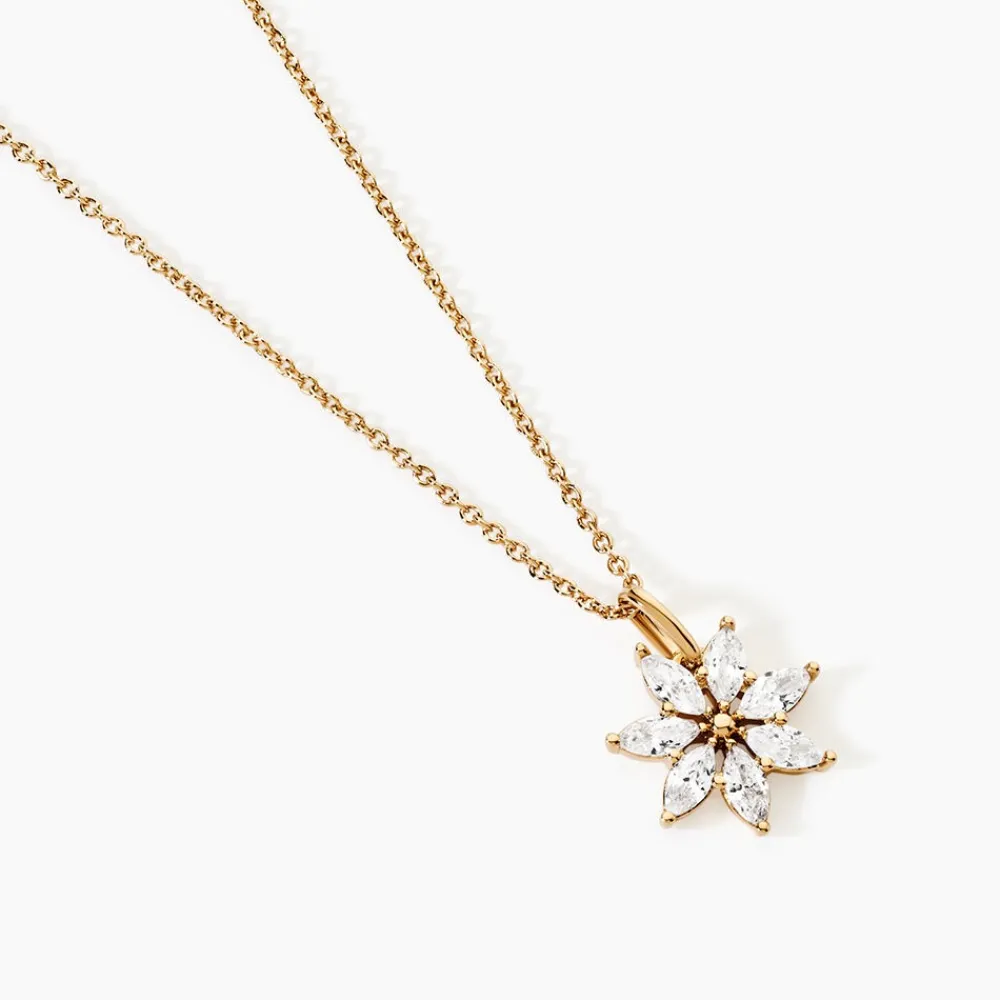 Collier Mia Plaqué Or Doré Oxyde De Zirconium|Marc Orian Hot