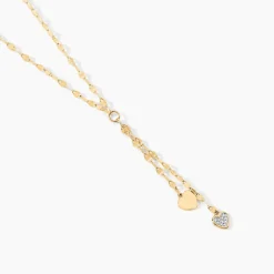 Collier Michiko Or Jaune Diamant