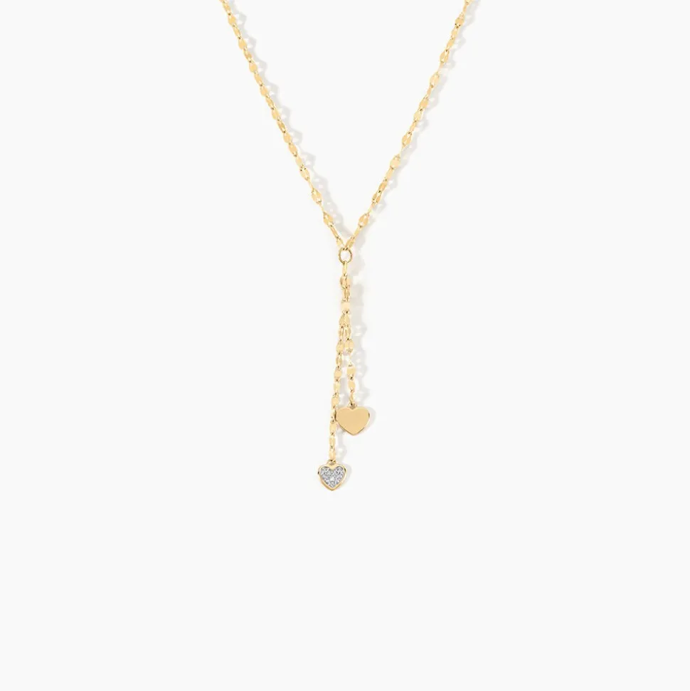 Collier Michiko Or Jaune Diamant