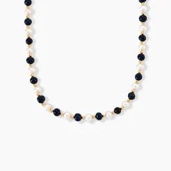 Collier Mirjam Or Jaune Perle De Culture