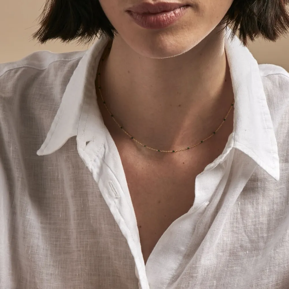 Collier Molly Argent Jaune|Marc Orian Sale