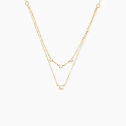 Collier Mordikai Or Jaune Oxyde De Zirconium|Marc Orian Sale