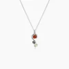 Collier Murriel Argent Blanc Ambre|Marc Orian Best