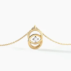 Collier Natalona Or Jaune Diamant