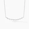 Collier Naura Argent Blanc Oxyde De Zirconium