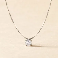 Collier Nazha Or Blanc Oxyde De Zirconium
