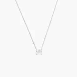 Collier Naziha Or Blanc Oxyde De Zirconium