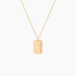 Collier Neal Or Jaune