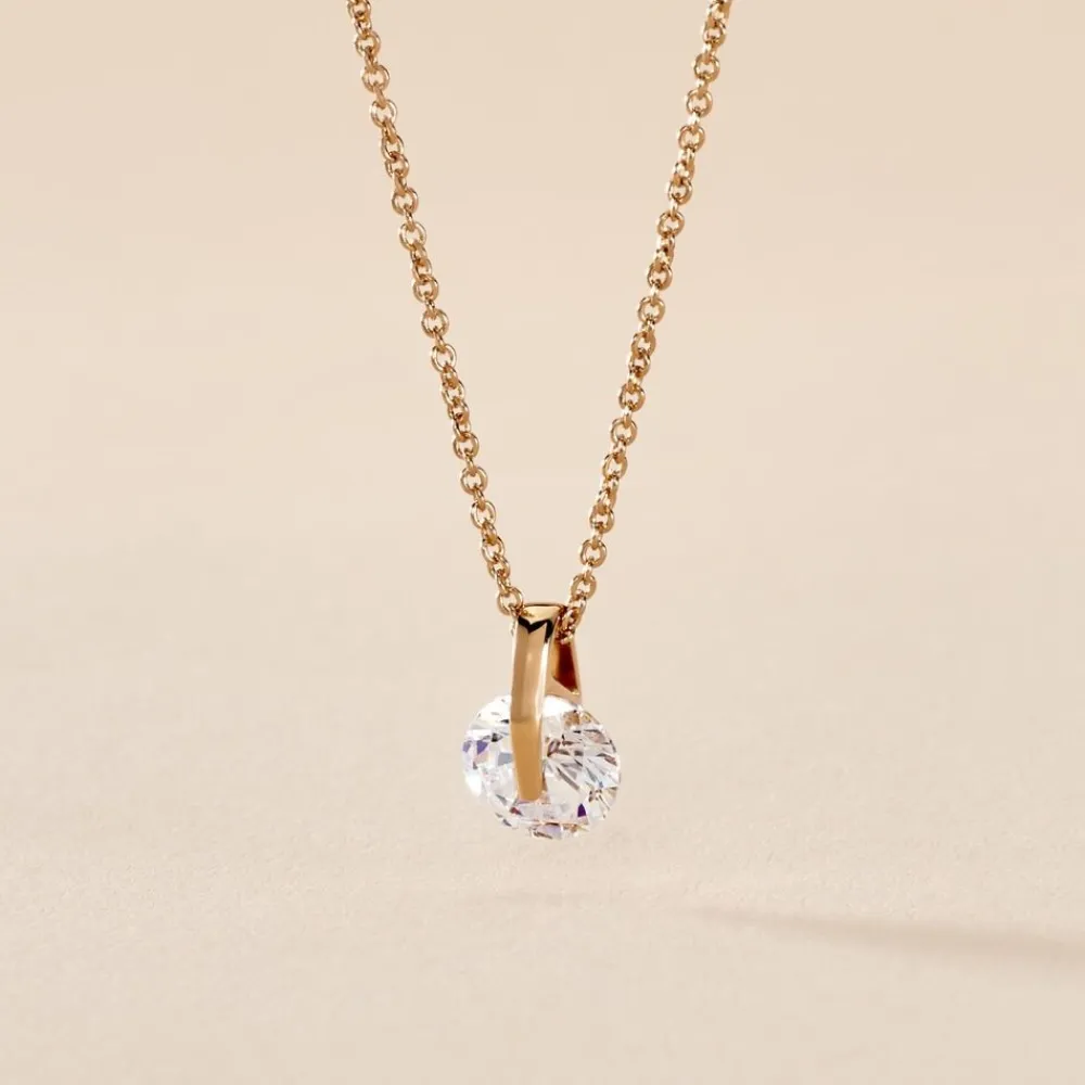 Collier Nelina Plaqué Or Jaune Oxyde De Zirconium|Marc Orian New