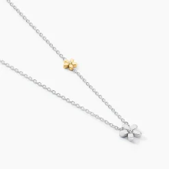 Collier Nelle Or Jaune Argent Blanc Oxyde De Zirconium|Marc Orian Online