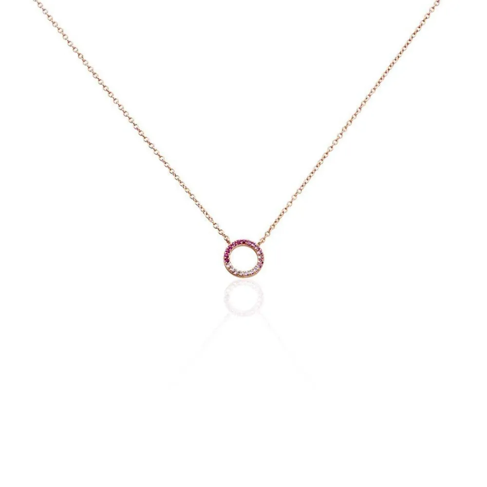 Collier Neptunus Argent Rose Oxyde De Zirconium|Marc Orian Sale