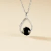 Collier Nerea Argent Blanc Céramique Et Oxyde De Zirconium|Marc Orian