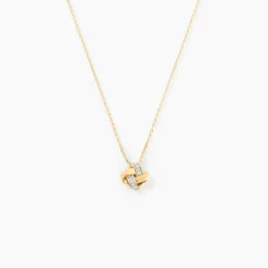 Collier Nyree Or Jaune Diamant