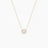 Collier Octavie Or Jaune Perle De Culture Oxyde De Zirconium