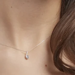 Collier Olly Or Blanc Oxyde De Zirconium|Marc Orian Outlet