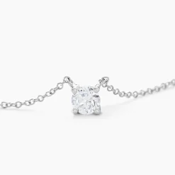 Collier One Or Blanc Diamant