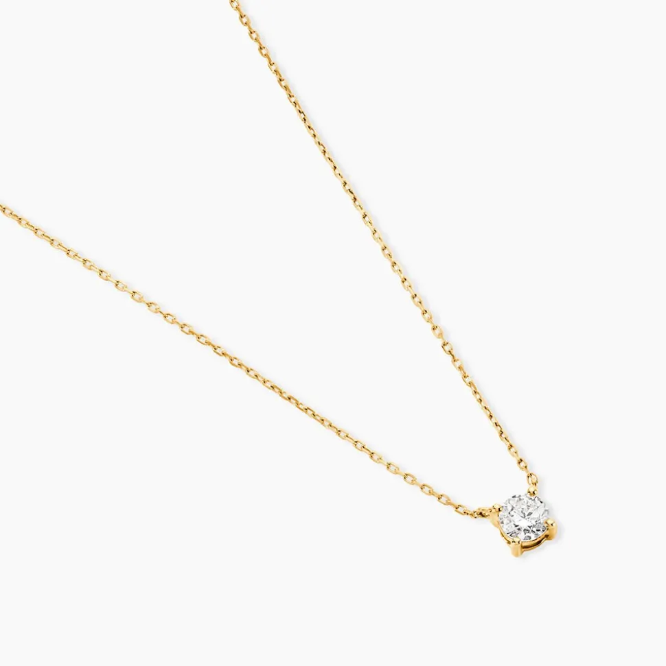 Collier One Or Jaune Diamant