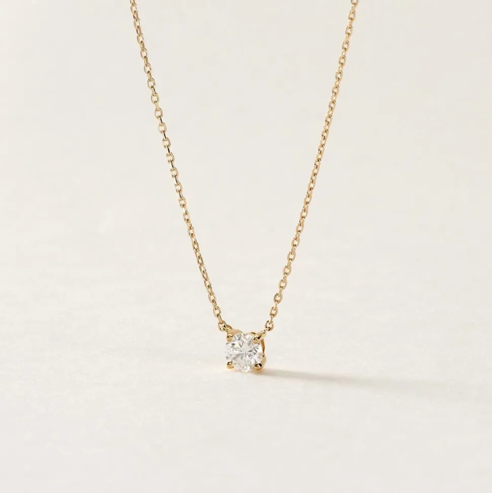 Collier One Or Jaune Diamant