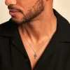 Collier Orace Argent Blanc