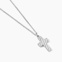 Collier Orace Argent Blanc