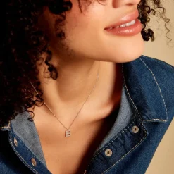 Collier Oran Or Blanc Diamant|Marc Orian Outlet