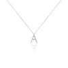 Collier Oran Or Blanc Diamant|Marc Orian New