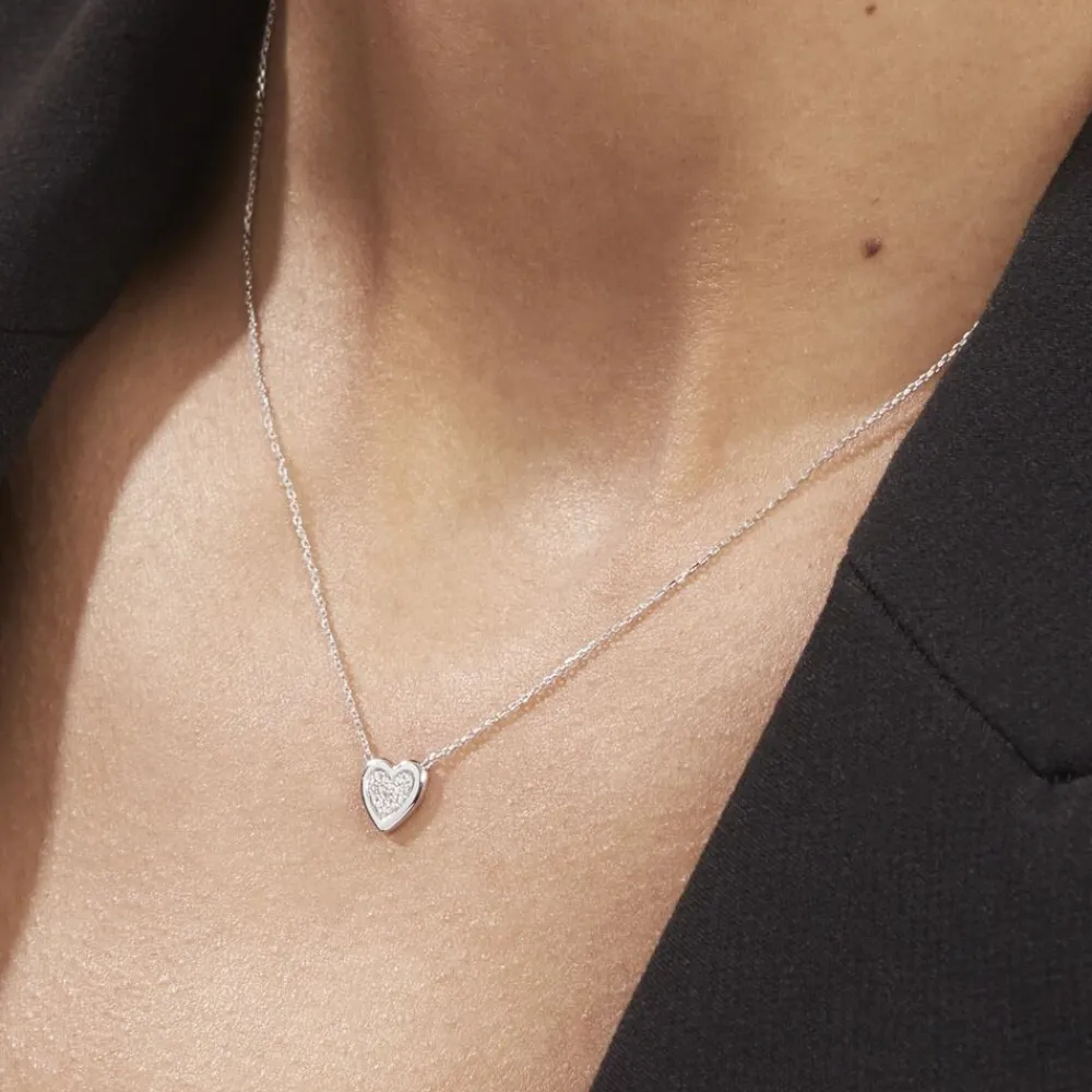 Collier Or Blanc Abidan Diamants|Marc Orian Clearance