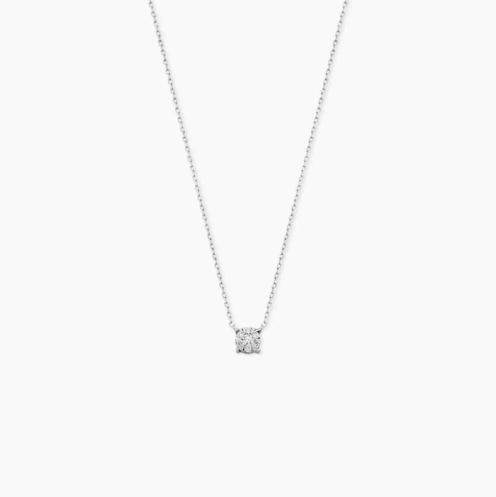 Collier Or Blanc Dream Diamants