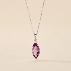 Collier Or Blanc Raquel Améthyste|Marc Orian Sale