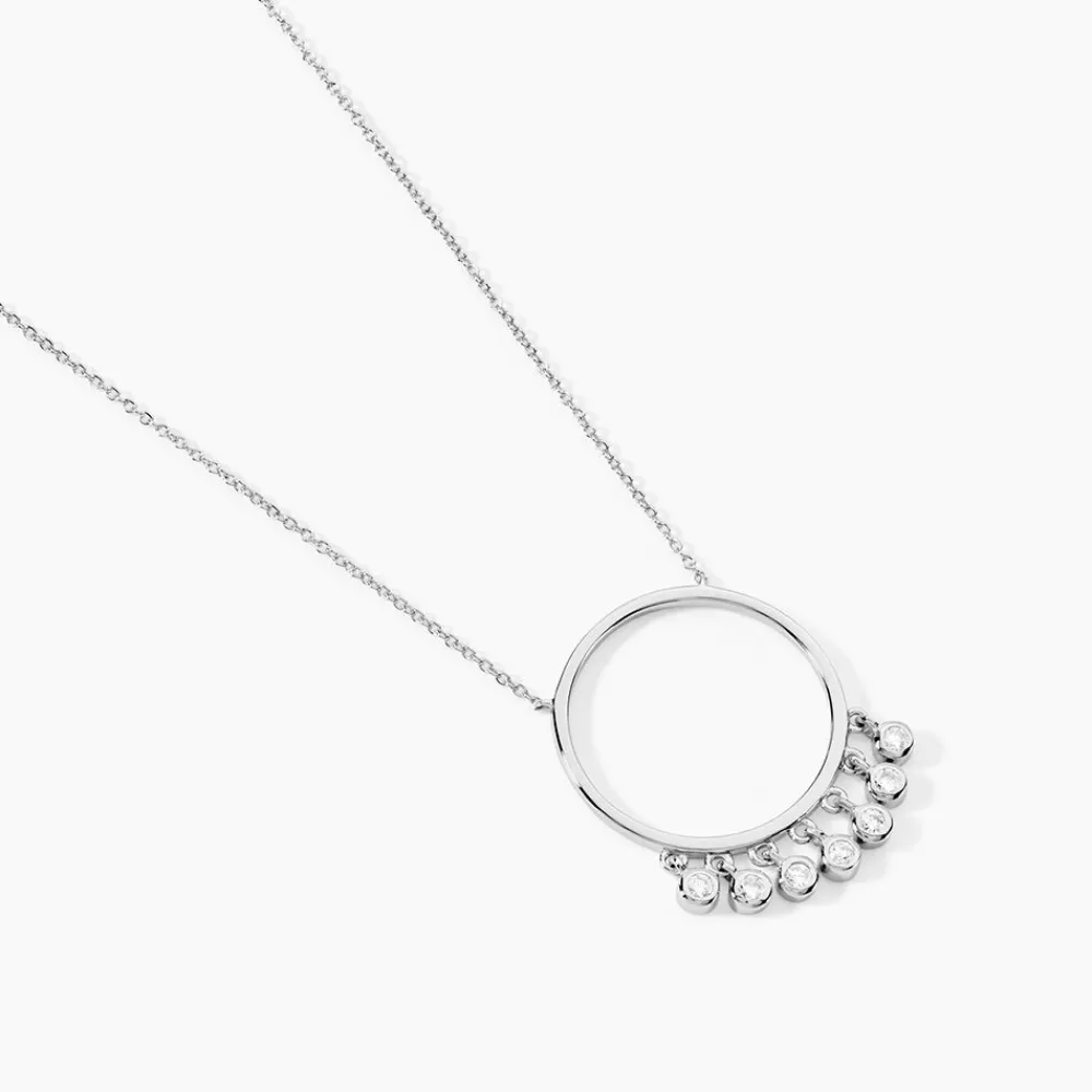 Collier Orida Argent Blanc Oxyde De Zirconium|Marc Orian Clearance