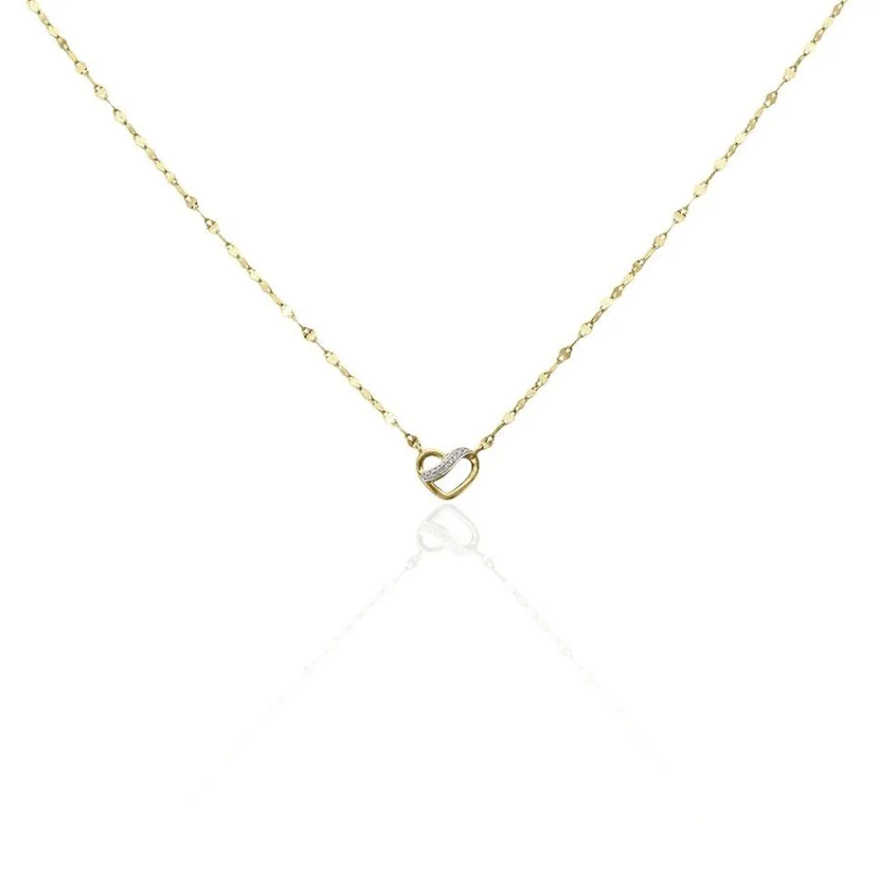 Collier Or Jaune Abiah Diamants|Marc Orian Online