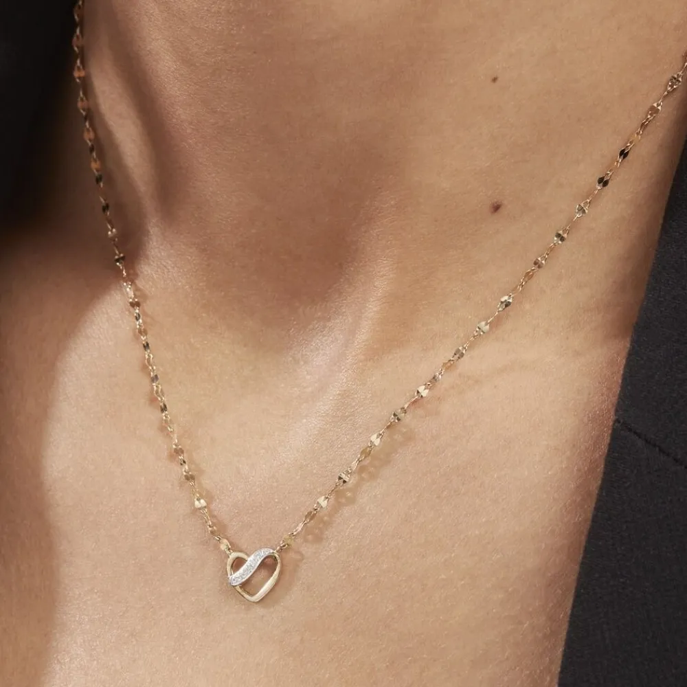 Collier Or Jaune Abiah Diamants|Marc Orian Online